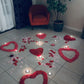 Forever In Love Rose Petal Heart Shape